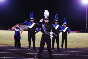 The Leonardtown HS Marching Band won the Group III A competition at Chopticon HS on 9/25/2021